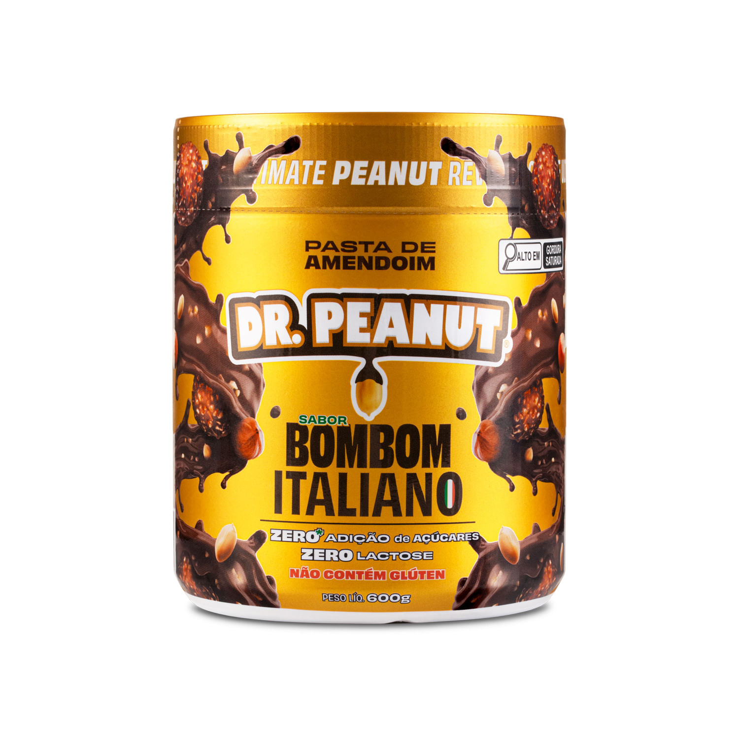 100% Whey Dr. Peanut (900g) - Paçoca - Max Titanium - Aslam Suplementos
