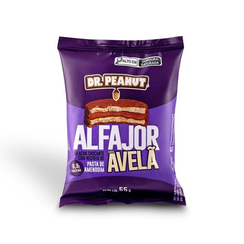 Alfajor sabor Avelã