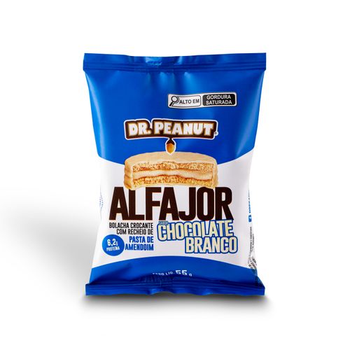 Alfajor sabor Chocolate Branco