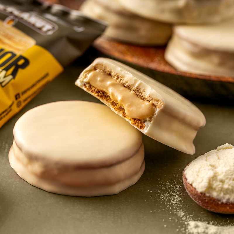 Alfajor sabor Leite em Pó