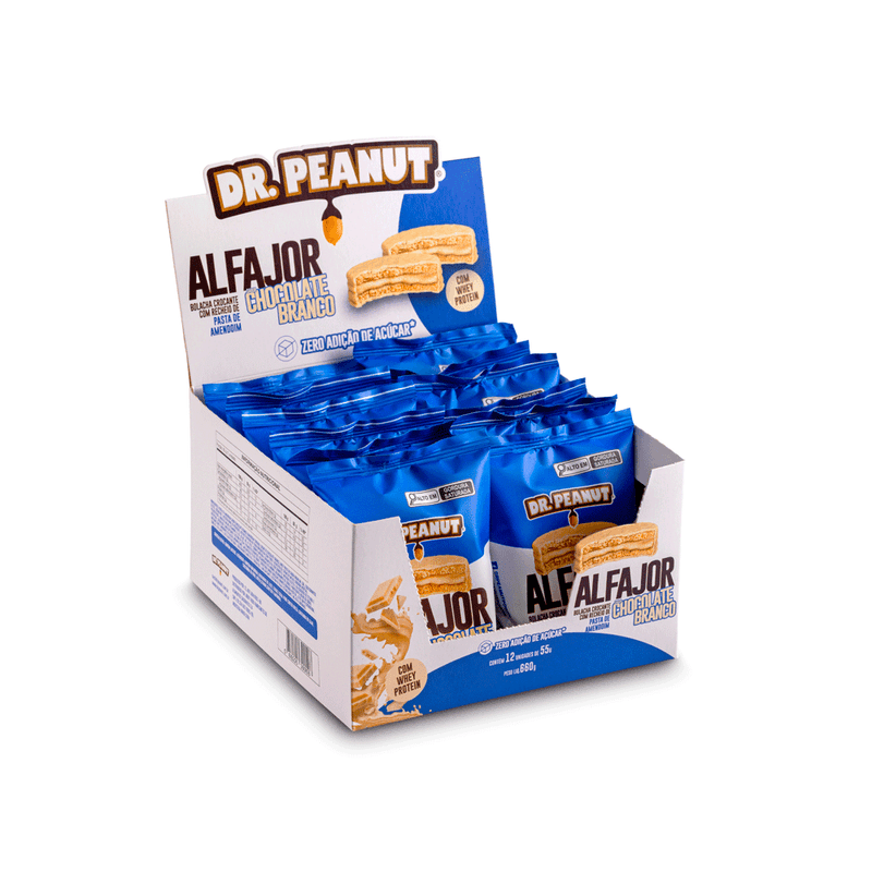 Comprar Alfajor Com Whey e Pasta de Amendoim Sabor Chocolate