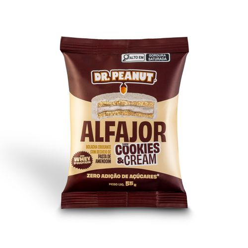 Alfajor sabor Cookies & Cream