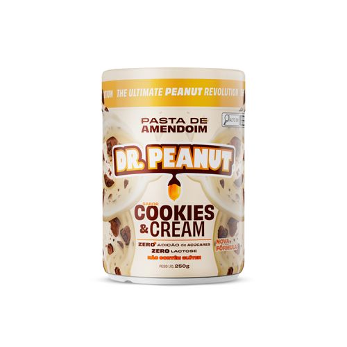 Pasta de amendoim sabor Cookies & Cream
