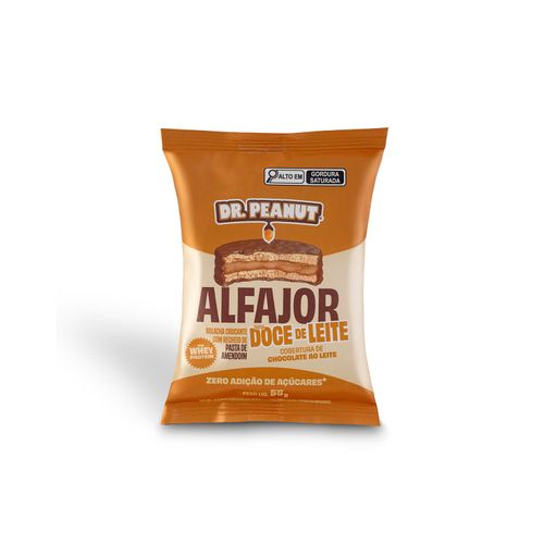 Alfajor sabor Doce de Leite - Cobertura de Chocolate ao Leite