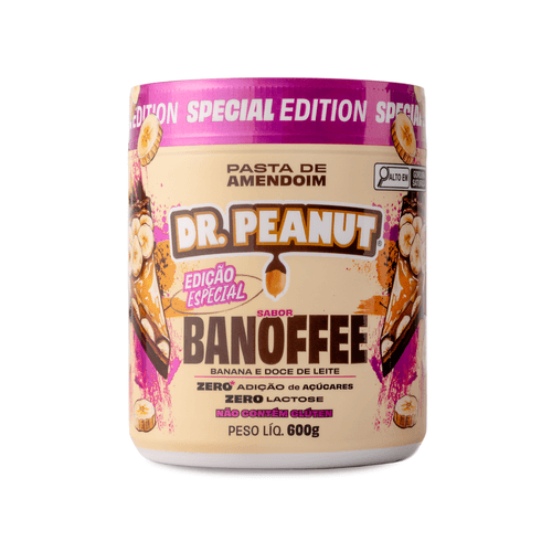 Pasta de amendoim sabor Banoffee - Uma edição especial irresistível
