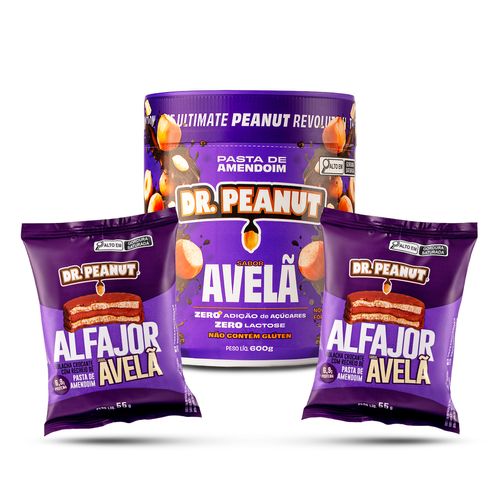 Combo comprou, ganhou: Avelã 600g + 2 Alfajores Avelã de brinde