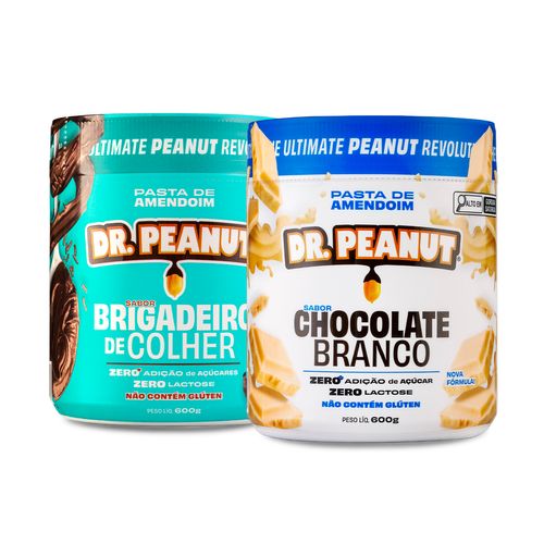Combo Vivi Sanches -  2 pastas sabor Chocolate Branco e Brigadeiro de Colher