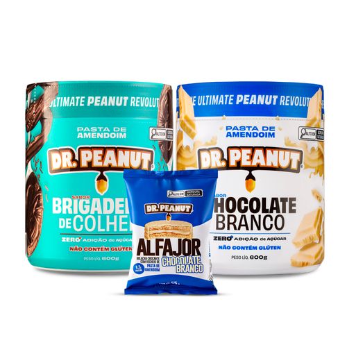 Combo Vivi Sanches -  2 pastas sabor Chocolate Branco e Brigadeiro de Colher