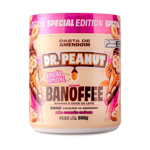 Pasta de amendoim sabor Banoffee - Uma edição especial irresistível