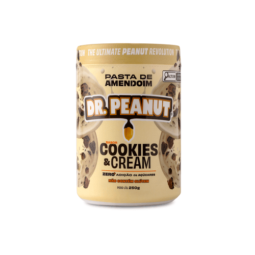 Pasta de amendoim sabor Cookies & Cream