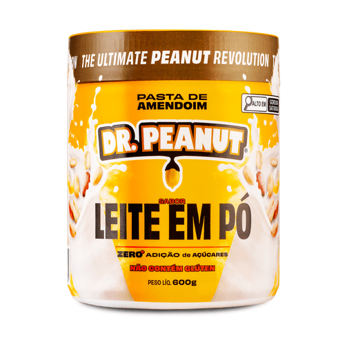 Pasta de amendoim sabor Leite em Pó