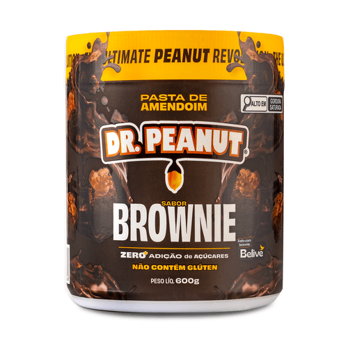 Pasta de amendoim sabor Brownie