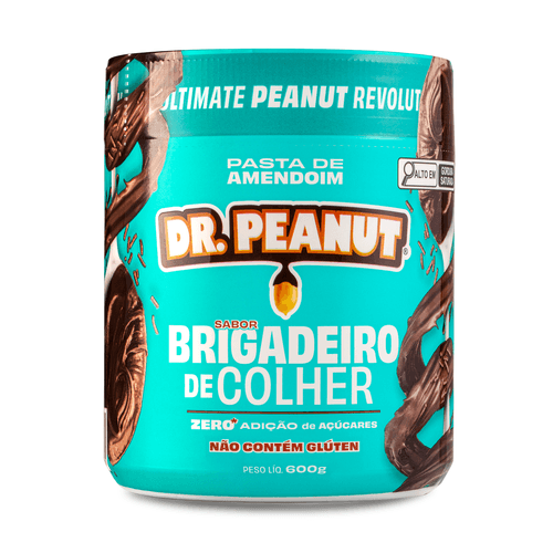 Pasta de amendoim sabor Brigadeiro de Colher