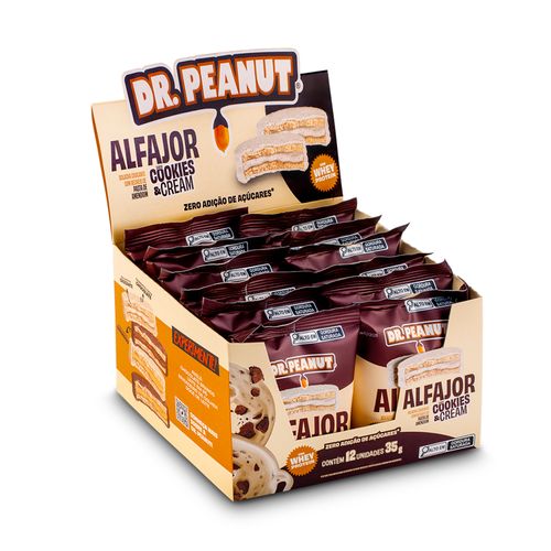 Display Alfajor Cookies & Cream - 12 Un. 35g