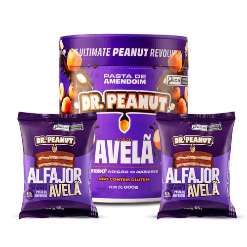 Combo comprou, ganhou: Avelã 600g + 2 Alfajores Avelã de brinde