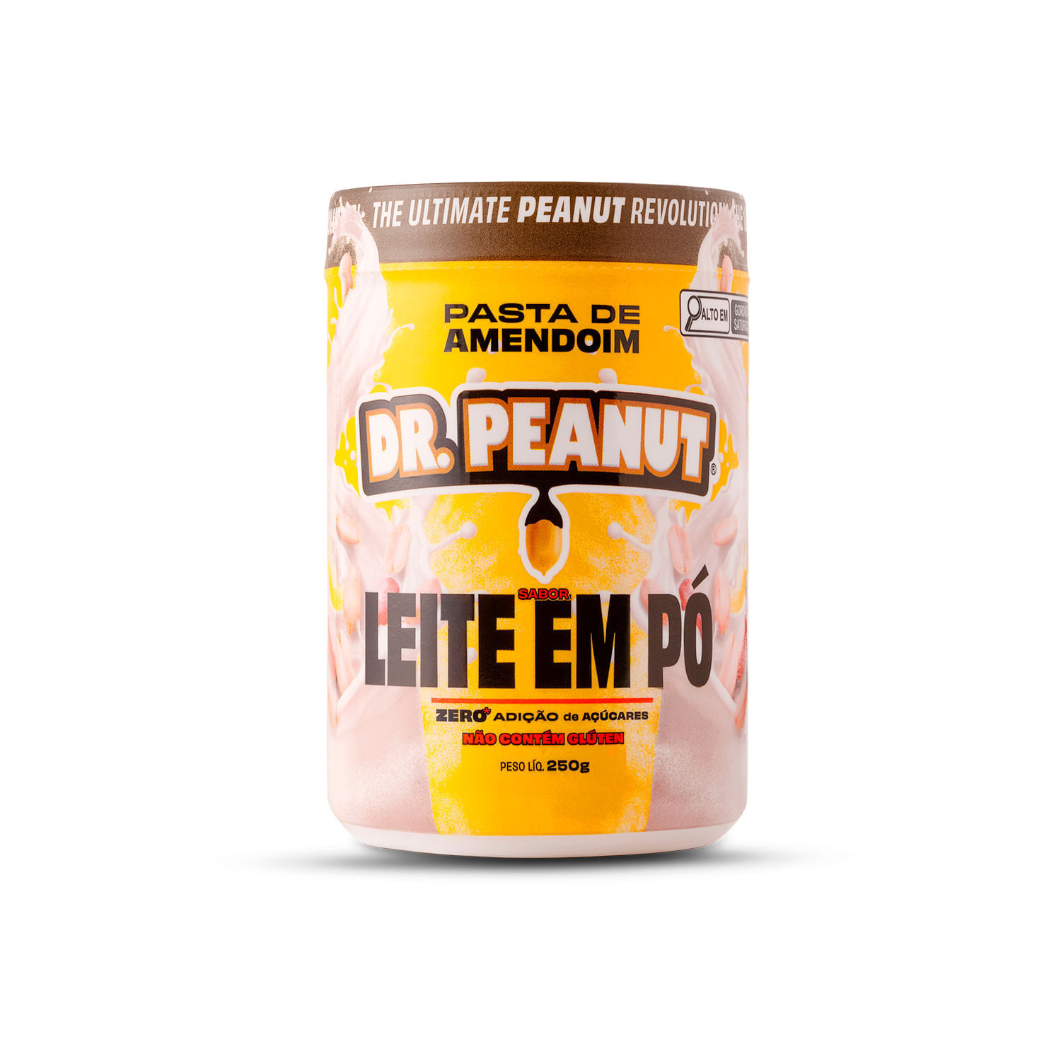 Pasta de amendoim sabor Leite em Pó